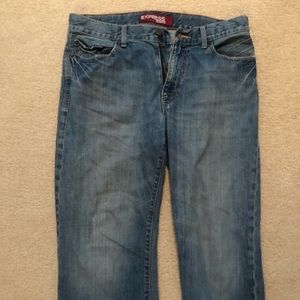 Express Classic Fit Boot Cut Jeans
